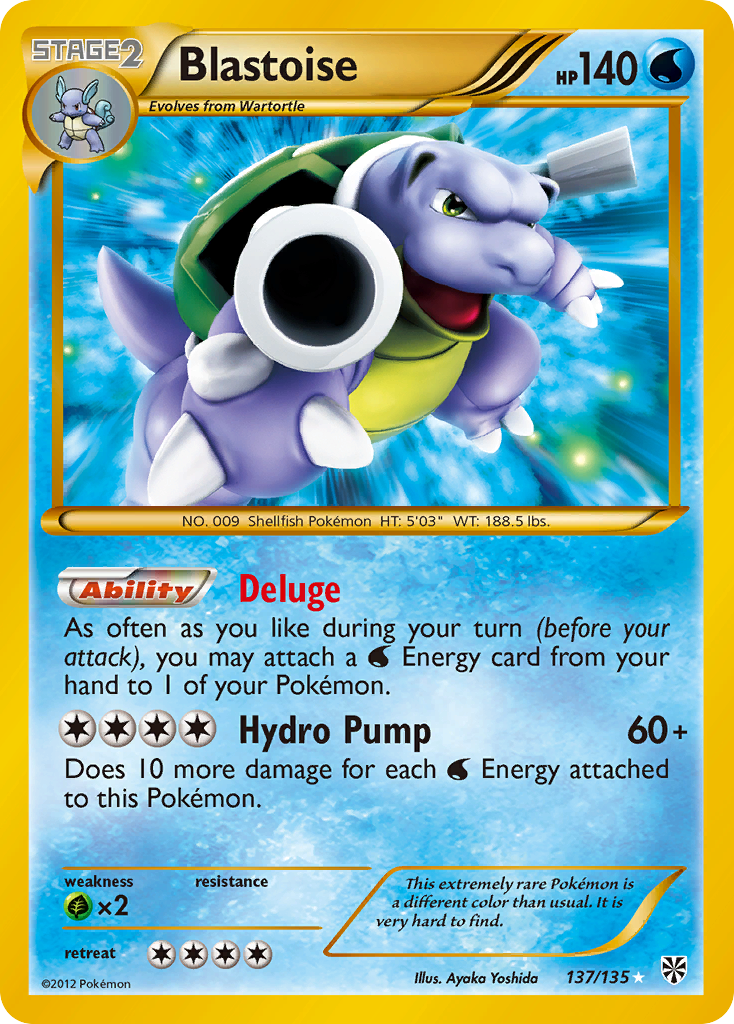 Blastoise – Plasma Storm