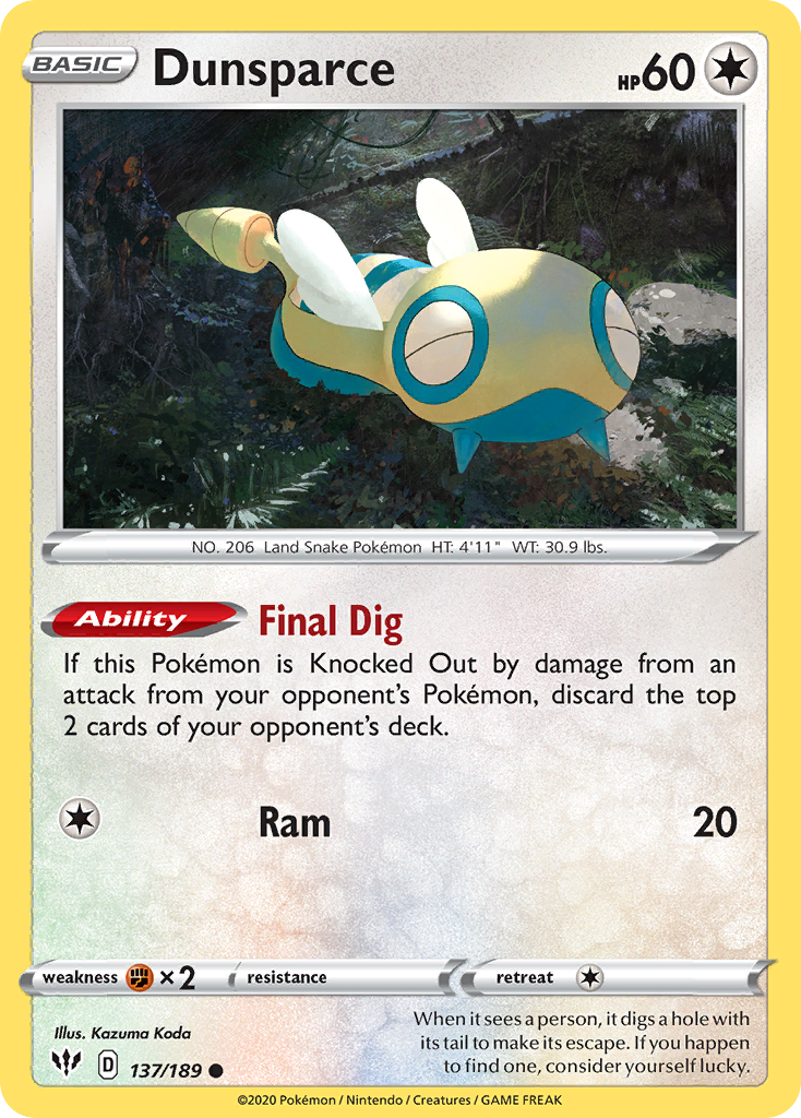 Dunsparce – Darkness Ablaze