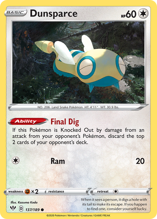 Dunsparce – Darkness Ablaze