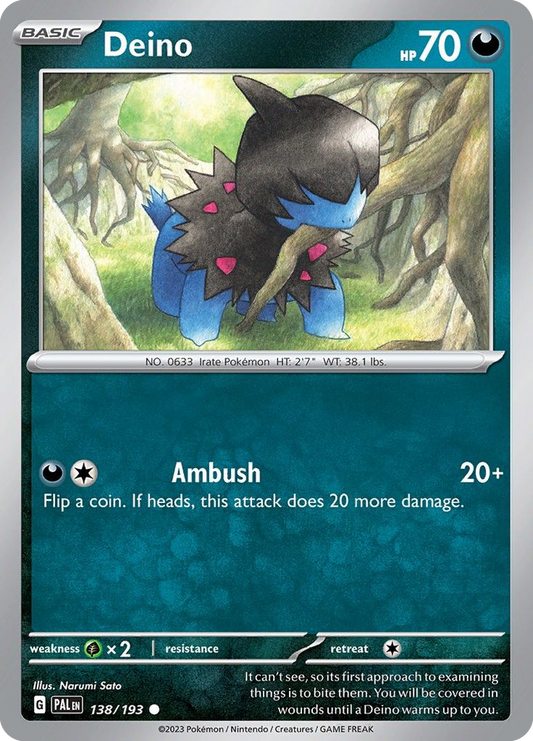 Deino – Paldea Evolved