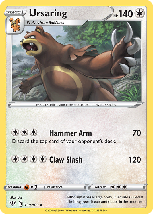 Ursaring – Darkness Ablaze