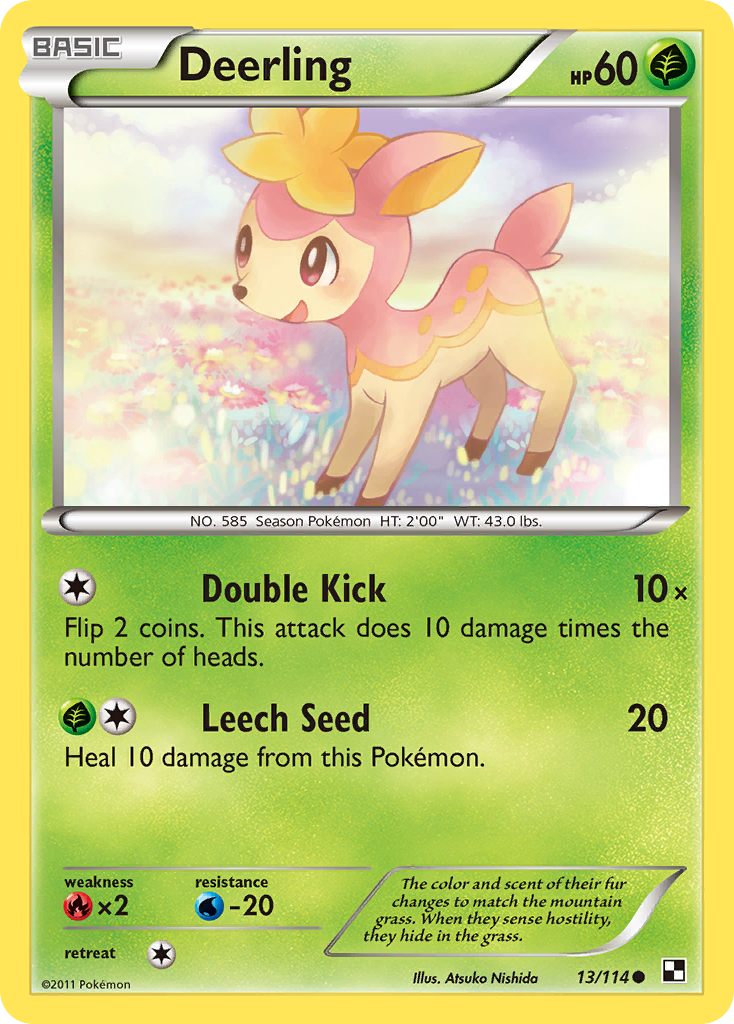 Deerling – Black & White