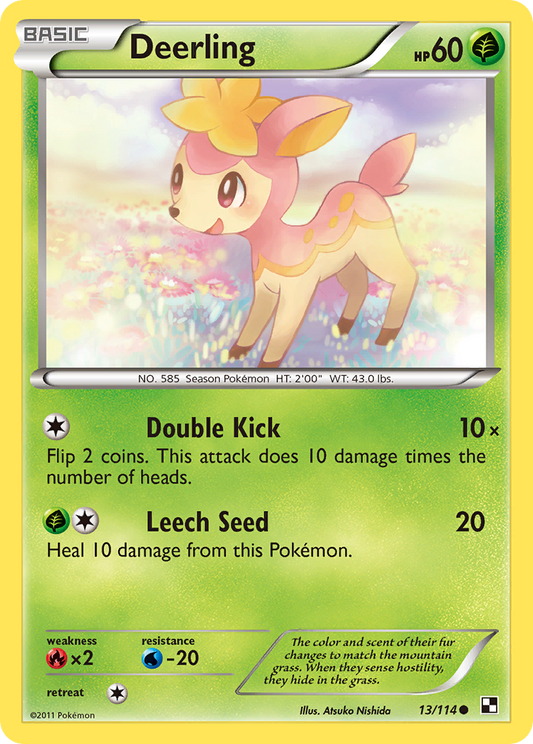 Deerling – Black & White