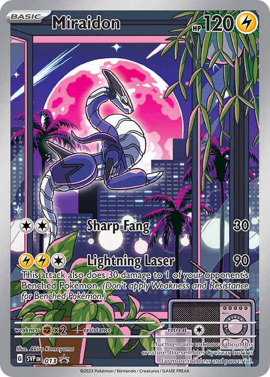 Miraidon – Scarlet & Violet Black Star Promos