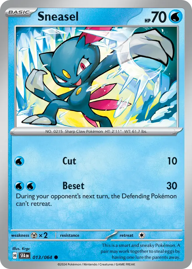 Sneasel – Shrouded Fable