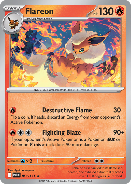 Flareon – Prismatic Evolutions
