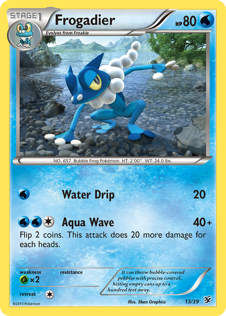 Frogadier – Kalos Starter Set
