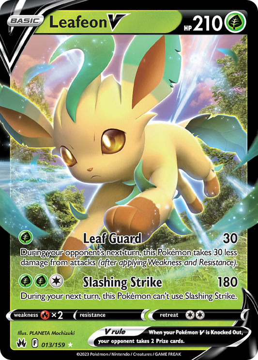 Leafeon V – Crown Zenith