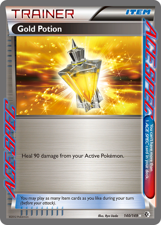 Gold Potion – Boundaries Crossed
