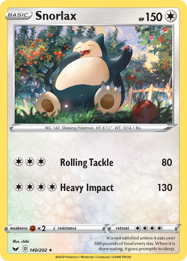 Snorlax – Sword & Shield