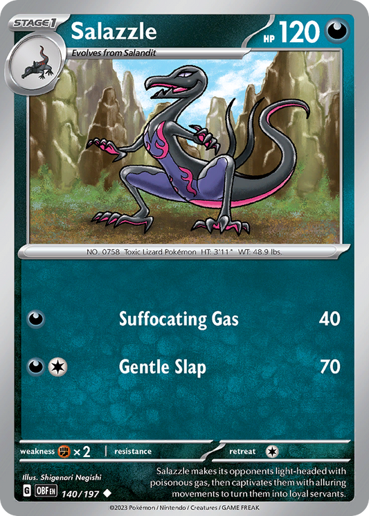Salazzle – Obsidian Flames