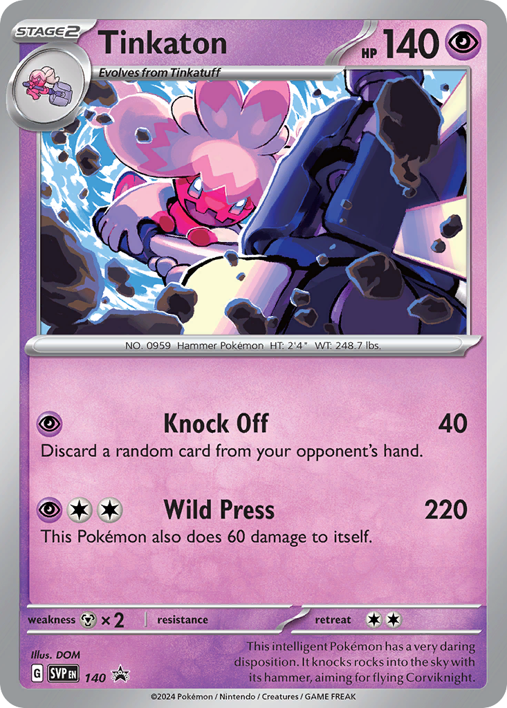 Tinkaton – Scarlet & Violet Black Star Promos