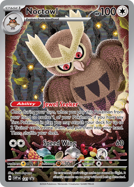 Noctowl – Scarlet & Violet Black Star Promos