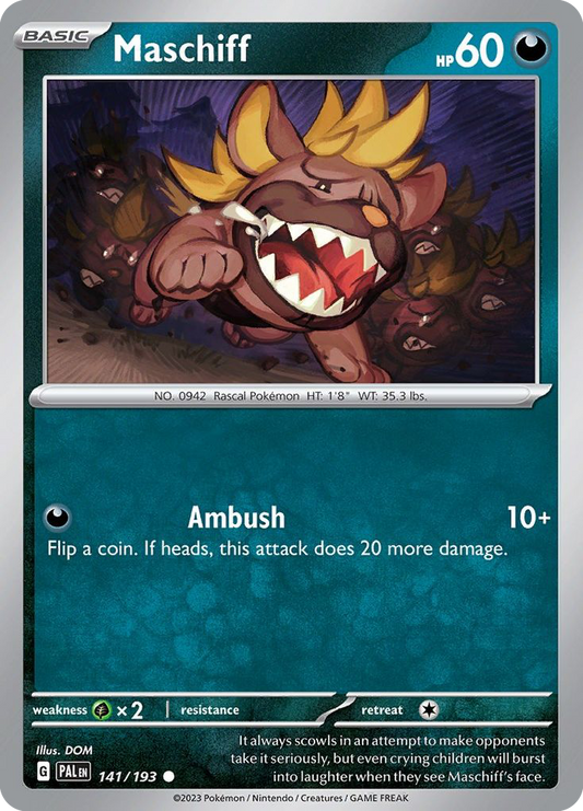 Maschiff – Paldea Evolved