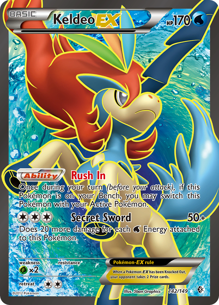 Keldeo-EX – Boundaries Crossed