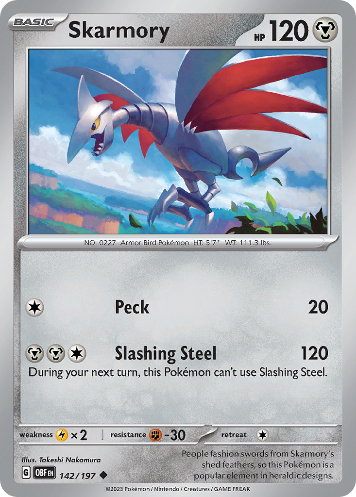 Skarmory – Obsidian Flames