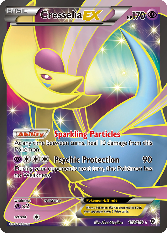Cresselia-EX – Boundaries Crossed