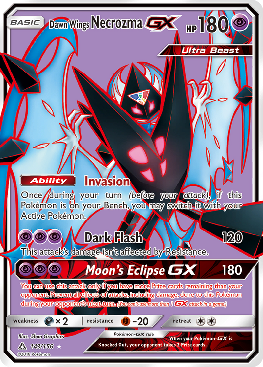 Dawn Wings Necrozma-GX – Ultra Prism