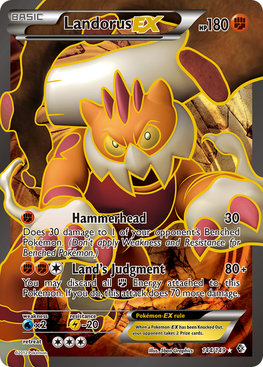 Landorus-EX – Boundaries Crossed