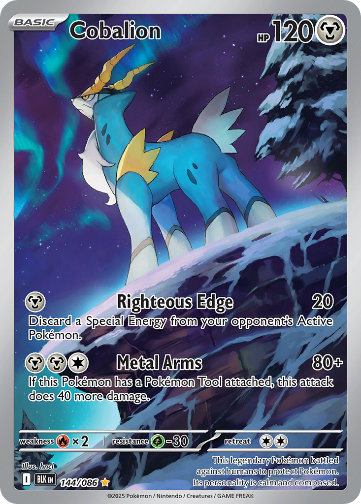 Cobalion – Black Bolt