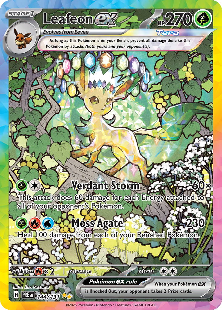 Leafeon ex – Prismatic Evolutions