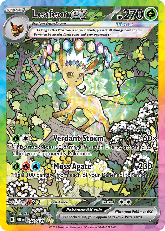 Leafeon ex – Prismatic Evolutions