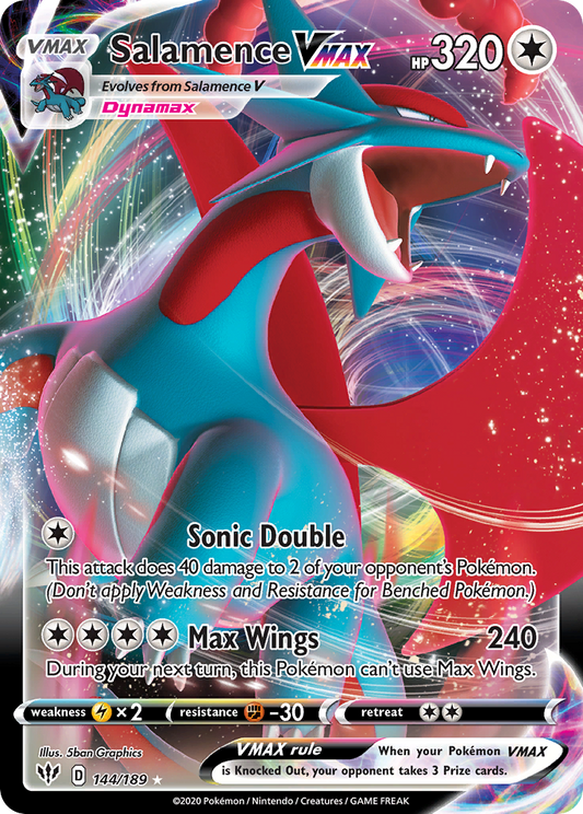 Salamence VMAX – Darkness Ablaze