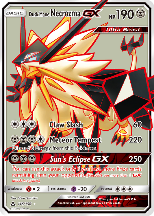 Dusk Mane Necrozma-GX – Ultra Prism