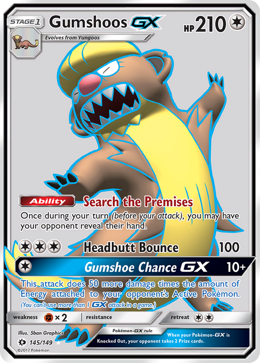 Gumshoos-GX – Sun & Moon