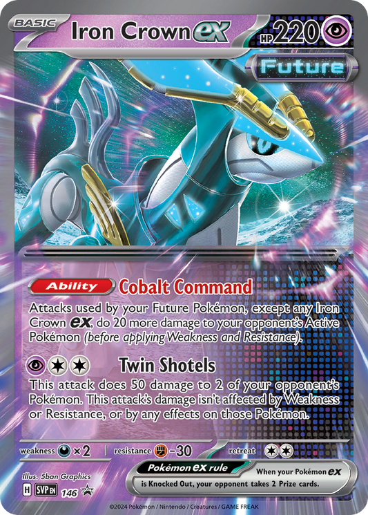 Iron Crown ex – Scarlet & Violet Black Star Promos