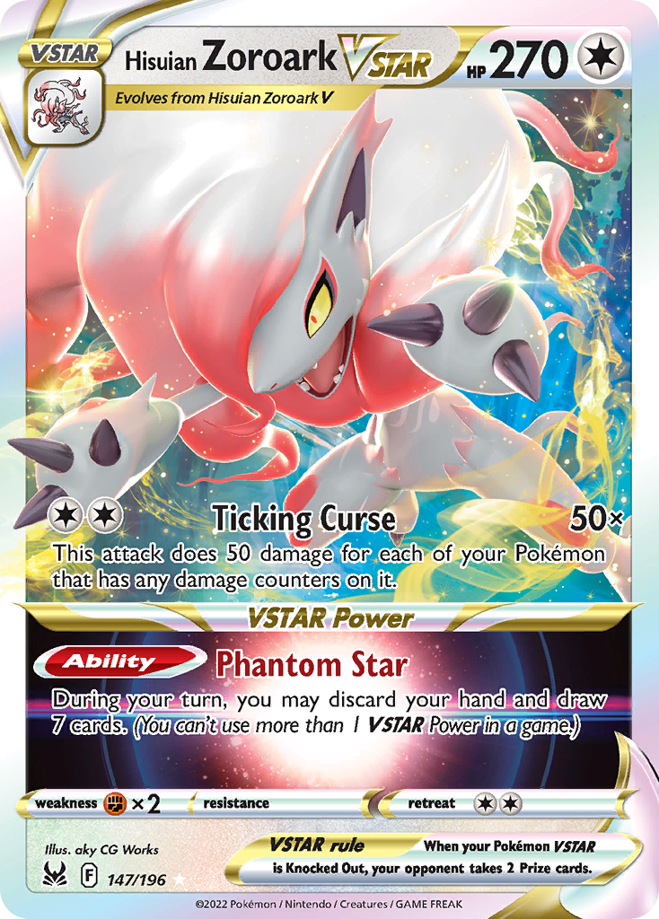 Hisuian Zoroark VSTAR – Lost Origin