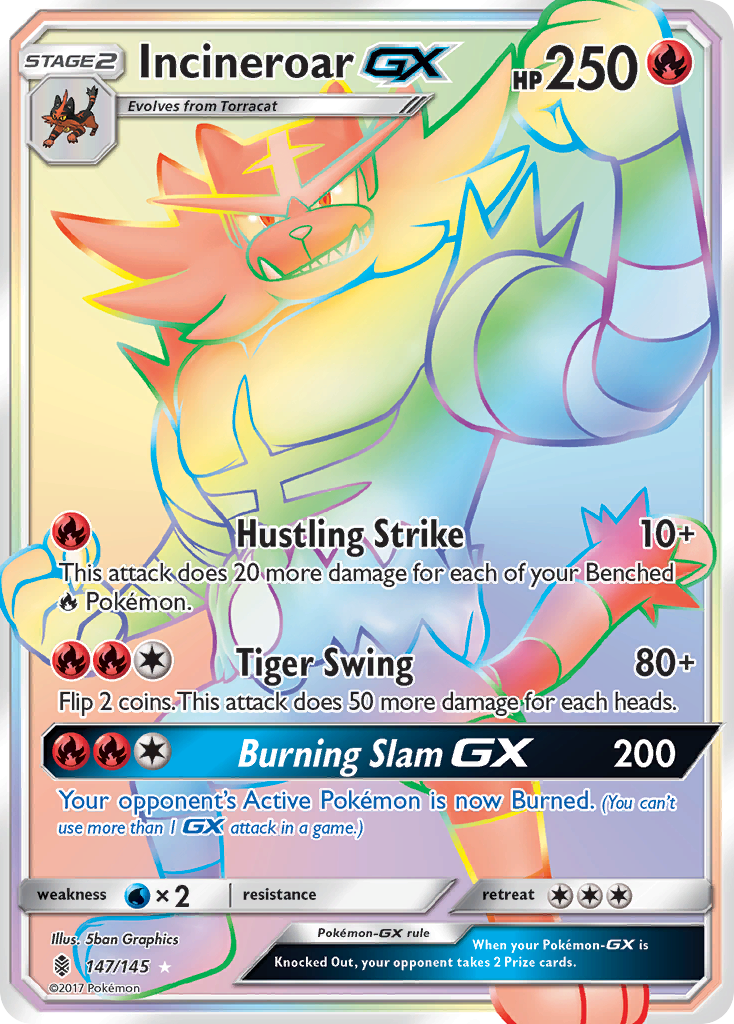 Incineroar-GX – Guardians Rising