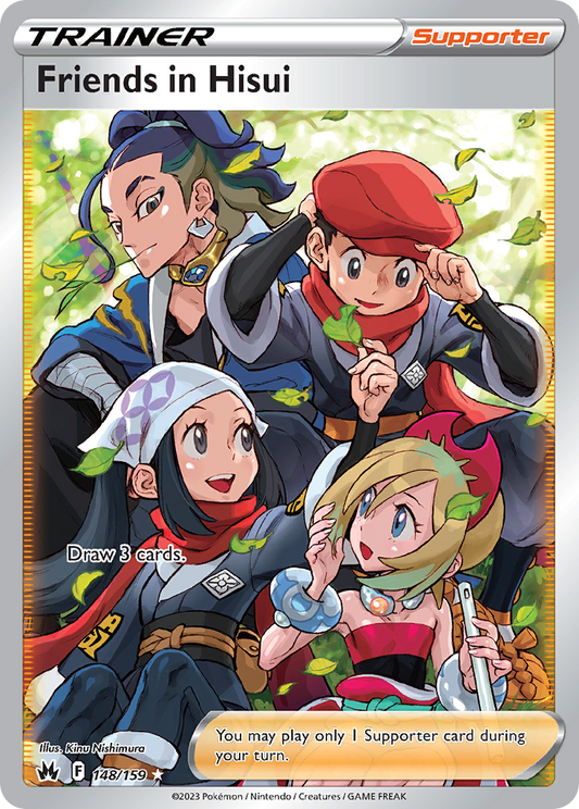 Friends in Hisui – Crown Zenith