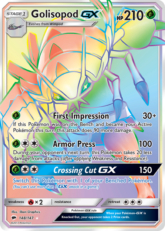 Golisopod-GX – Burning Shadows