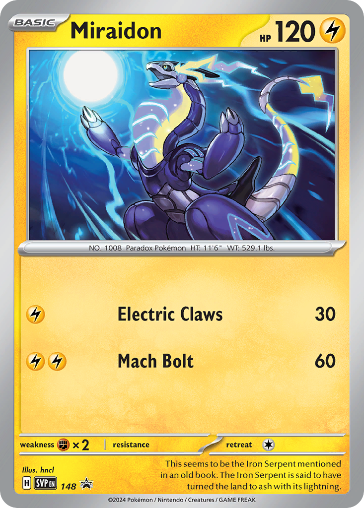 Miraidon – Scarlet & Violet Black Star Promos