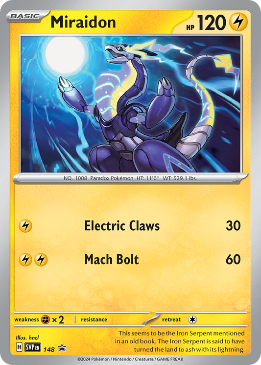Miraidon – Scarlet & Violet Black Star Promos