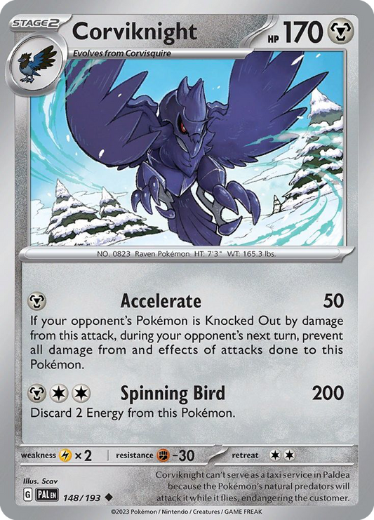 Corviknight – Paldea Evolved
