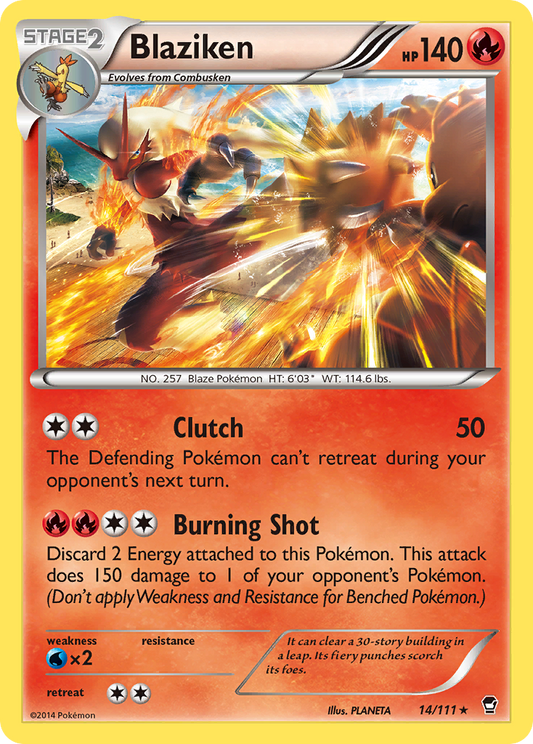 Blaziken – Furious Fists