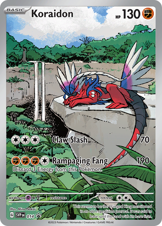 Koraidon – Scarlet & Violet Black Star Promos