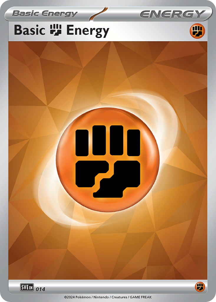 Basic Fighting Energy – Scarlet & Violet Energies