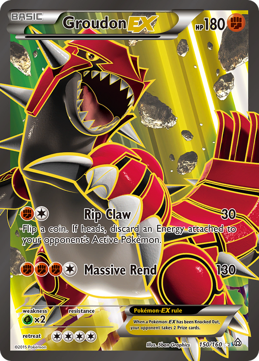 Groudon-EX – Primal Clash