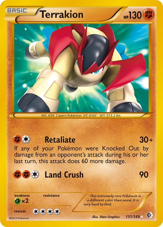 Terrakion – Boundaries Crossed