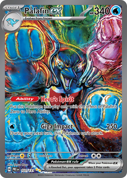 Palafin ex – Prismatic Evolutions