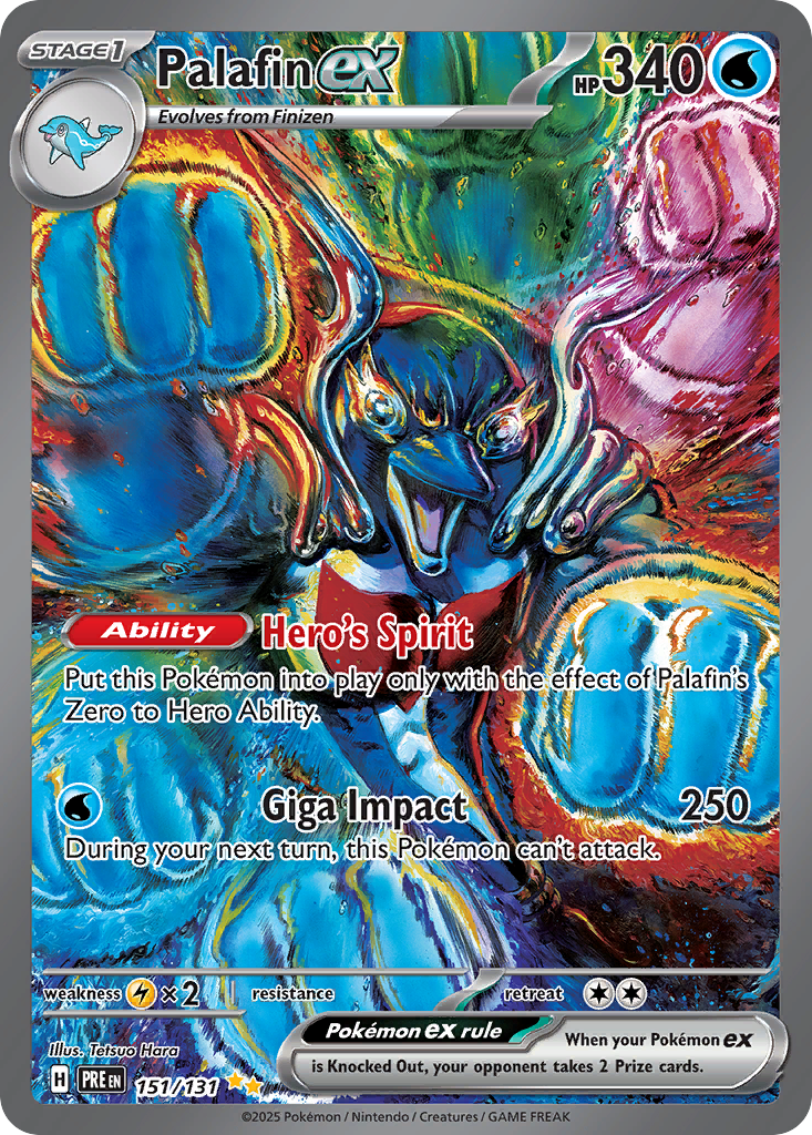 Palafin ex – Prismatic Evolutions