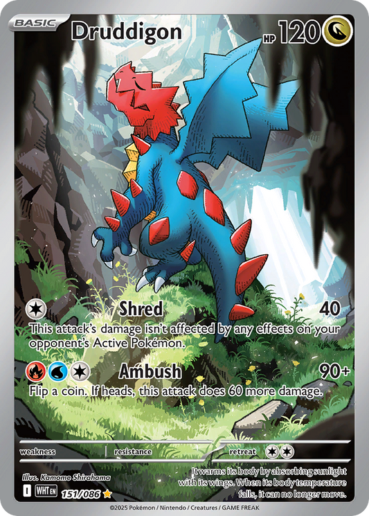 Druddigon – White Flare