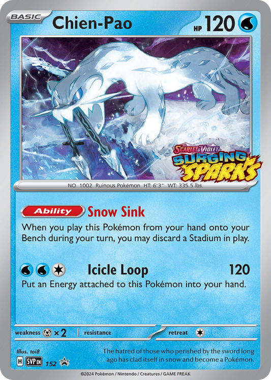 Chien-Pao – Scarlet & Violet Black Star Promos