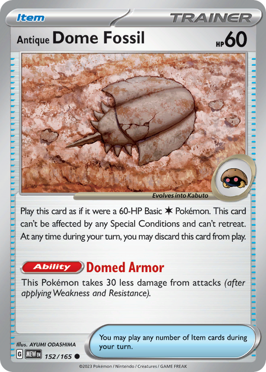Antique Dome Fossil – 151