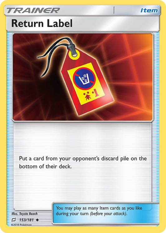 Return Label – Team Up