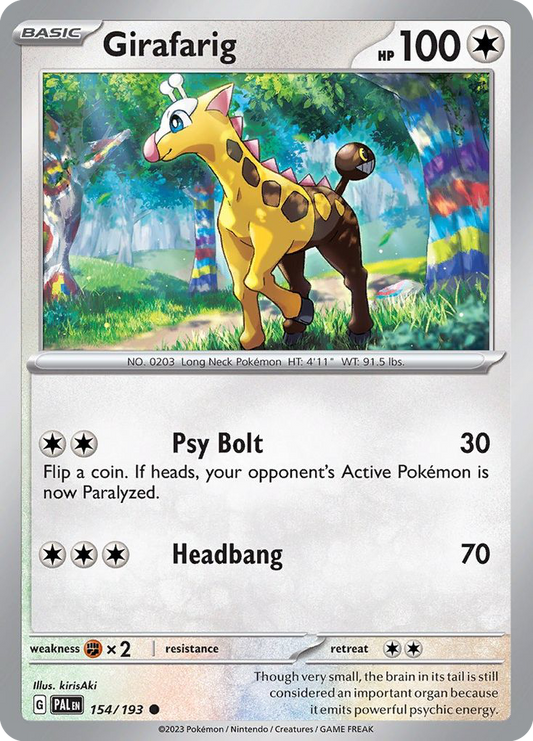 Girafarig – Paldea Evolved
