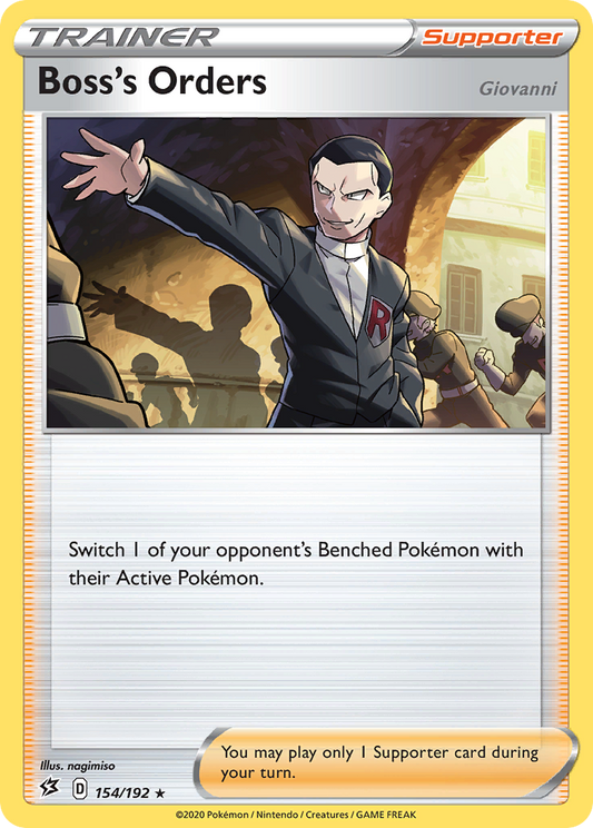 Boss's Orders – Rebel Clash